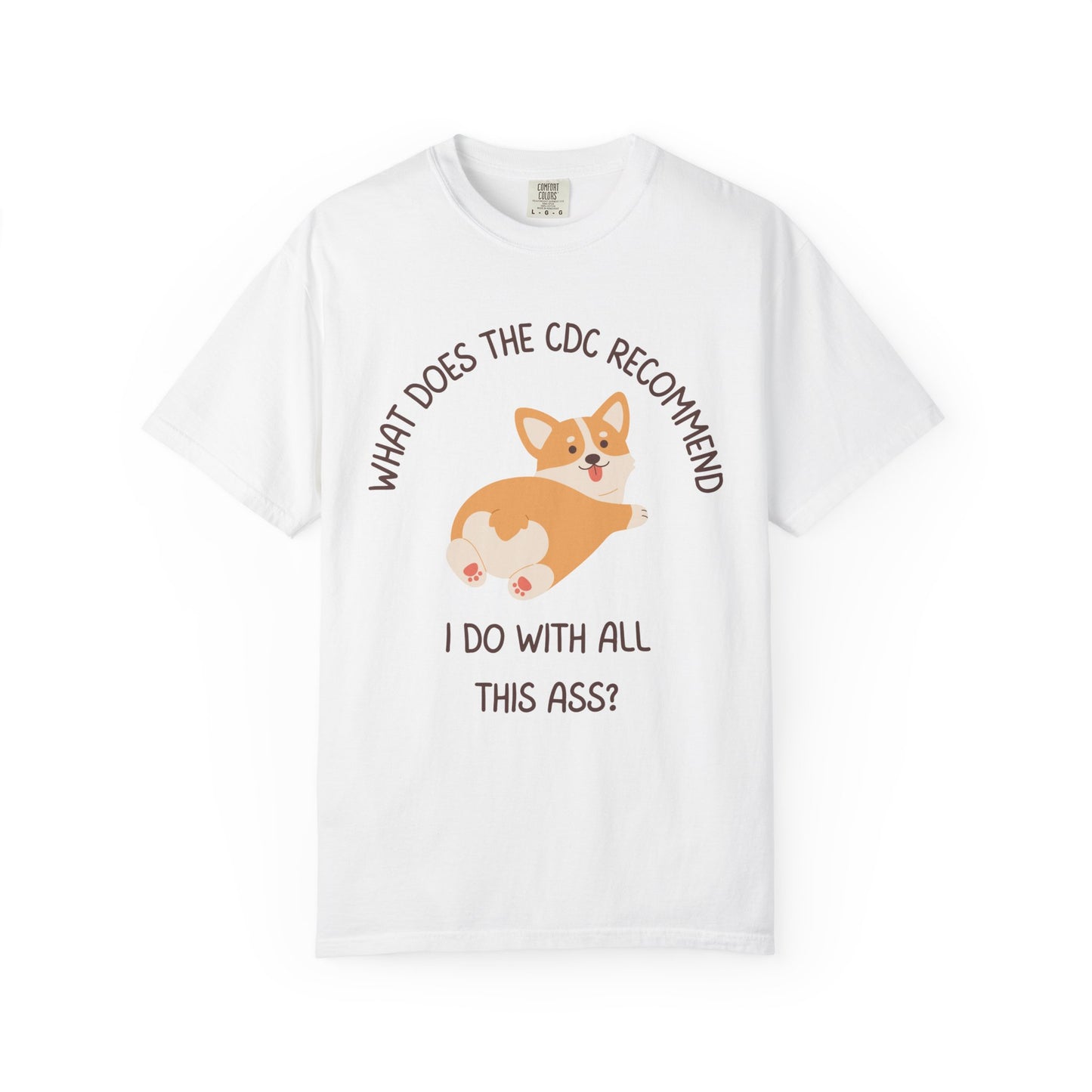 What Does The CDC Recommend I Do With All This Ass? Relaxed Fit Tee