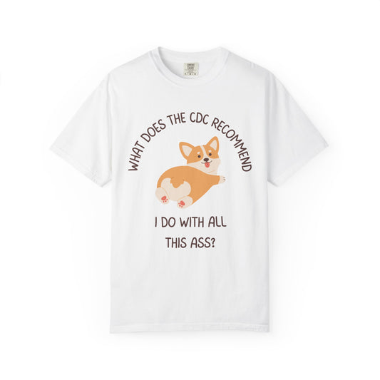 What Does The CDC Recommend I Do With All This Ass? Relaxed Fit Tee