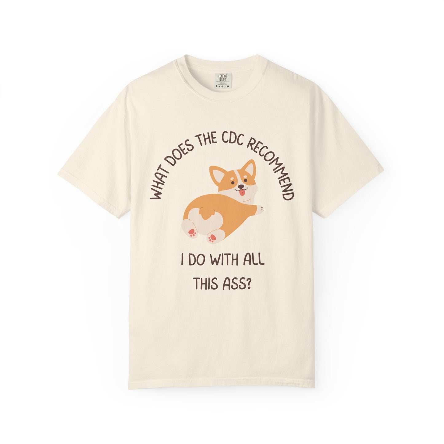 What Does The CDC Recommend I Do With All This Ass? Relaxed Fit Tee