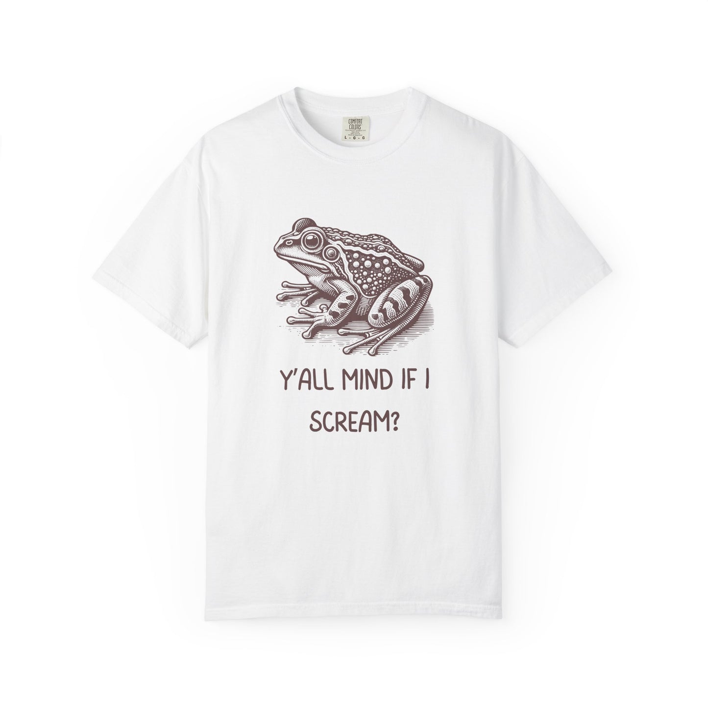 Y'all Mind If I Scream? Relaxed Fit Tee