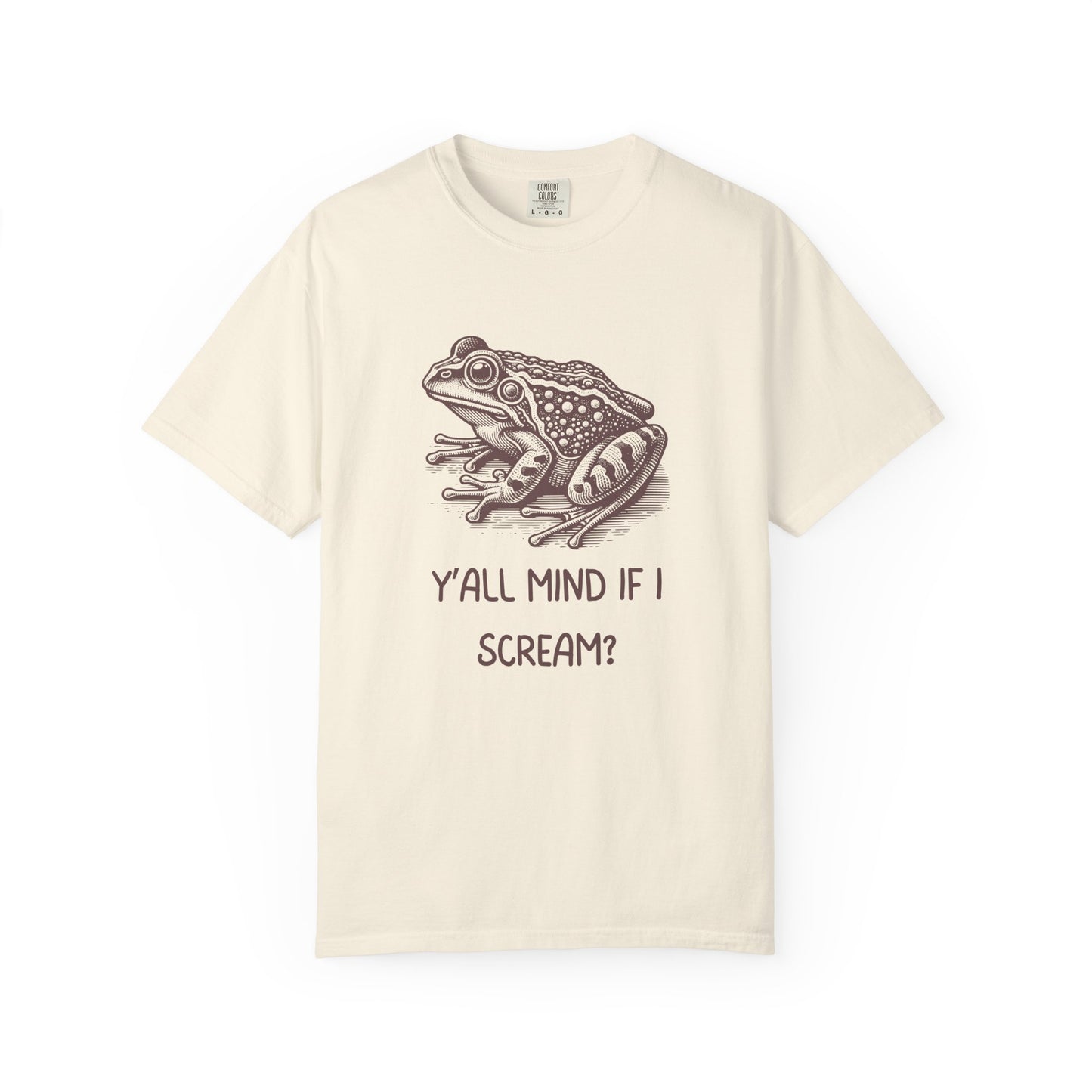 Y'all Mind If I Scream? Relaxed Fit Tee