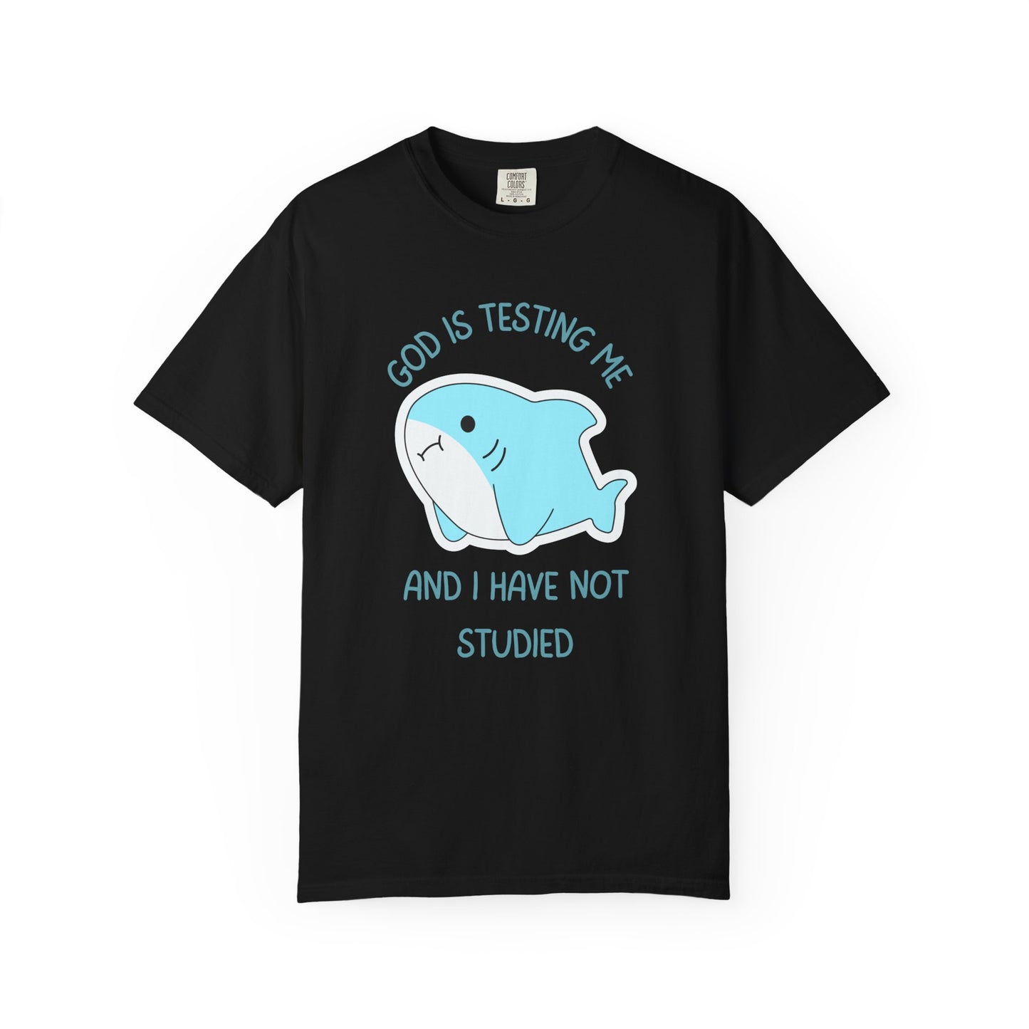 God Is Testing Me And I Have Not Studied Relaxed Fit Tee