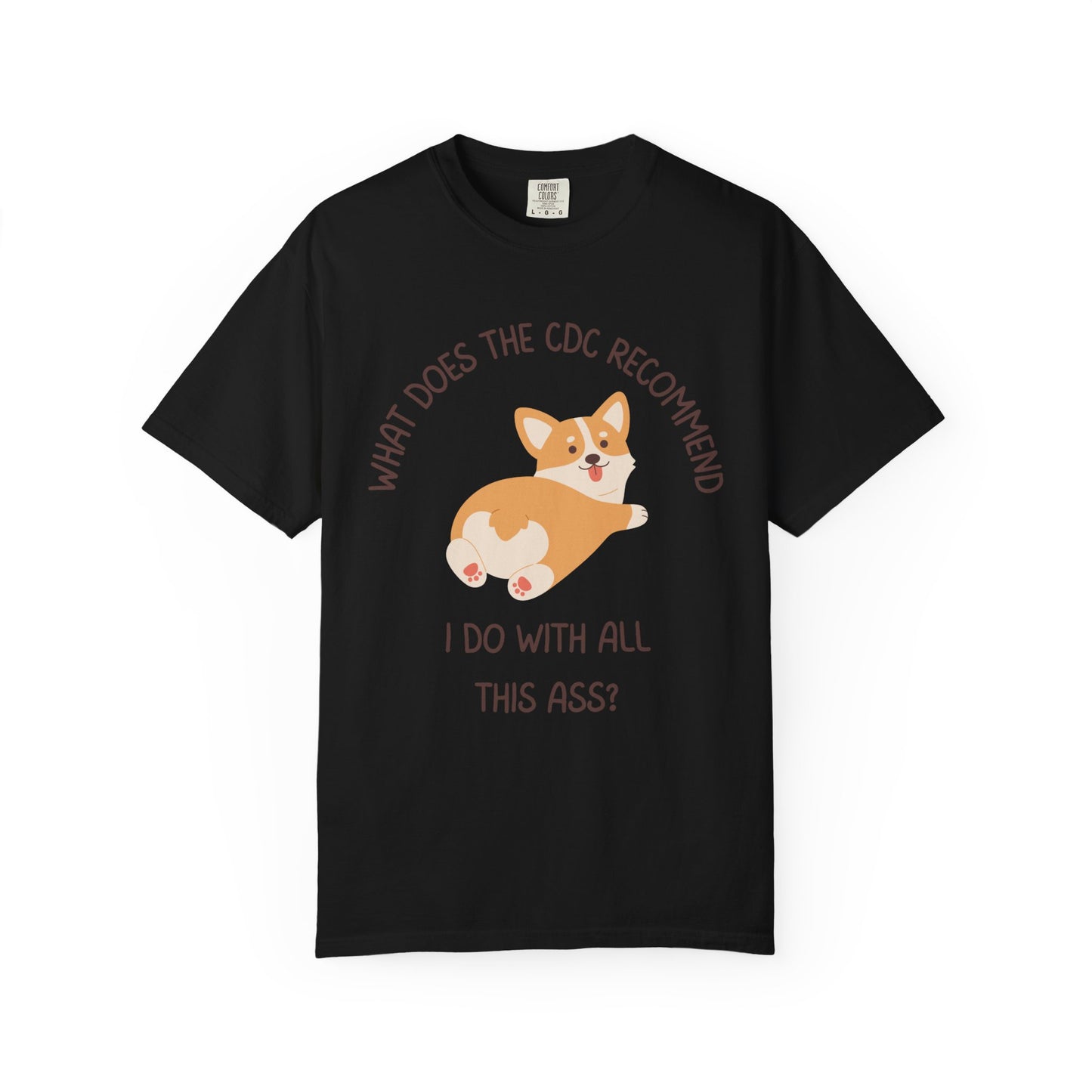 What Does The CDC Recommend I Do With All This Ass? Relaxed Fit Tee